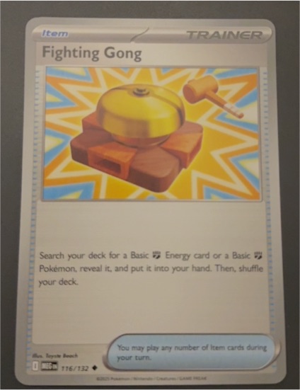 2023 Pokémon TCG #176 Fighting Gong — front