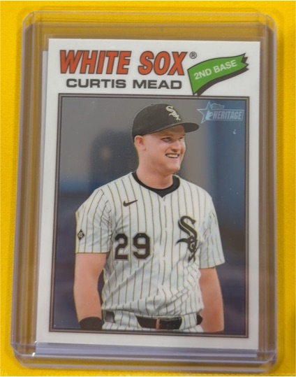 2022 Topps Heritage #29 Curtis Mead — front