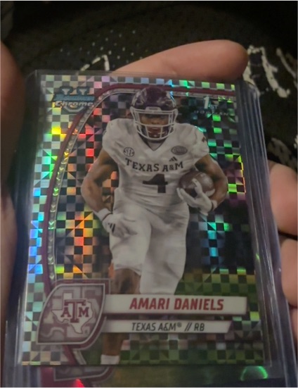 2021 Panini Prizm Draft Picks #1 Amari Daniels — front