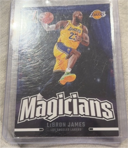 2020 Panini Magicians LeBron James — front