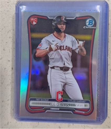 2022 Bowman Chrome #RC C.J. Kayfus — front