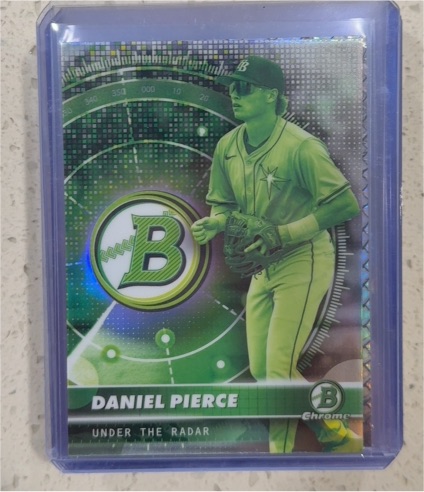 2022 Bowman Chrome Under the Radar #UR-1 Daniel Pierce — front