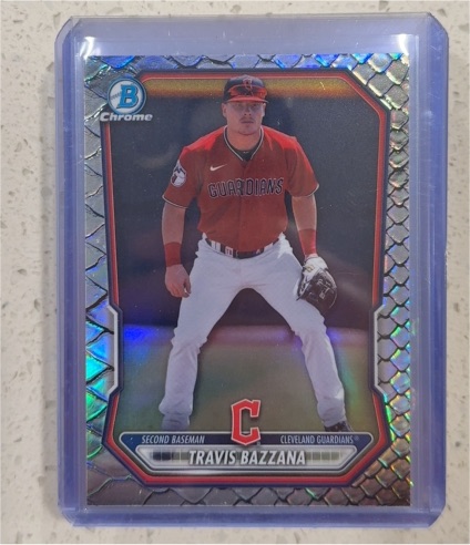 2023 Bowman Chrome Travis Bazzana — front