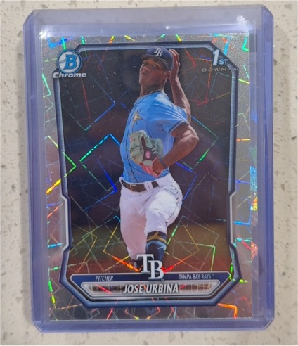 2021 Bowman Chrome #1 Jose Urbine — front