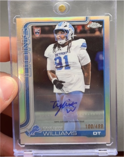 2022 Topps Chrome #CA-TW Tyleik Williams — front