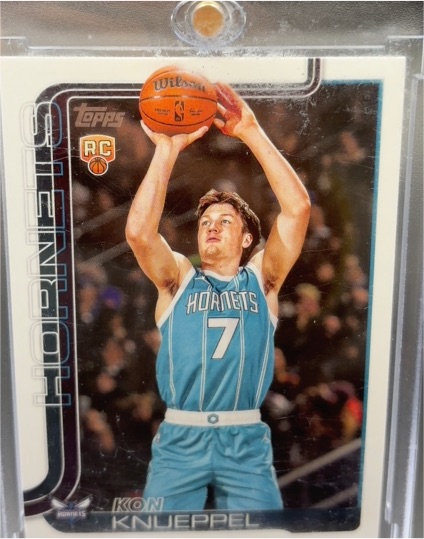 2021 Topps #RC Kon Knueppel — front