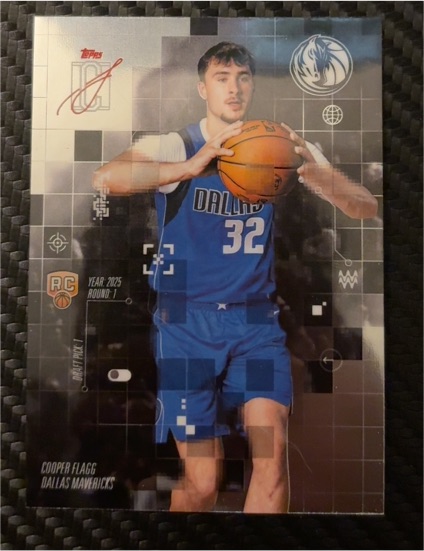 2025 Topps Cooper Flagg Rookie Card — front