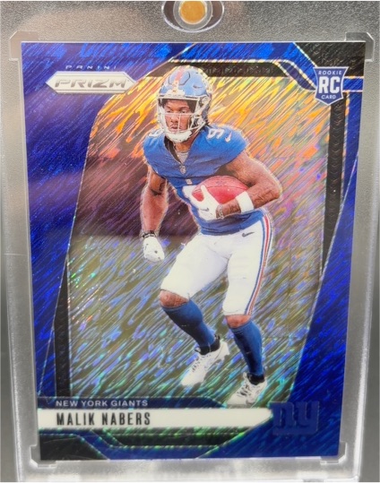 2022 Panini Prizm #308 Malik Nabers — front