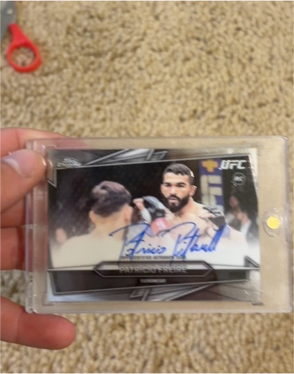2021 Topps UFC Chrome #17 Patricio Freire — front
