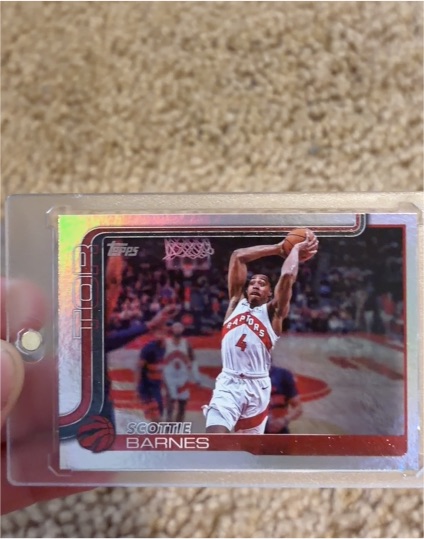 2021 Topps #101 Scottie Barnes — front