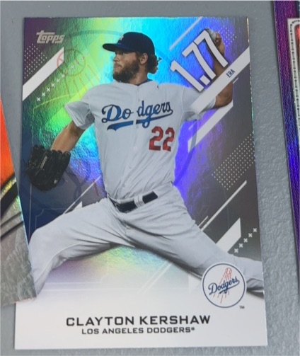 2021 Topps #22 Clayton Kershaw — front