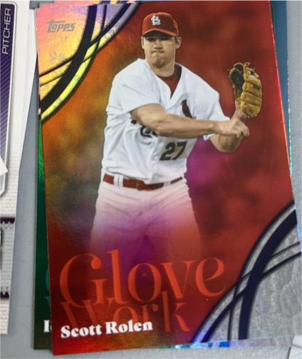 2003 Topps Glove Work #GMW-1 Scott Rolen — front