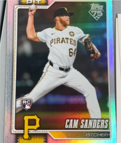 2022 Topps #64 Cam Sanders — front
