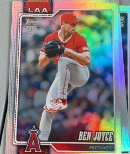 2023 Topps 75th Anniversary #LAA-BJ Ben Joyce — front