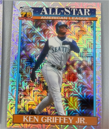 1997 Topps Chrome #AS-1 Ken Griffey Jr. All-Star — front