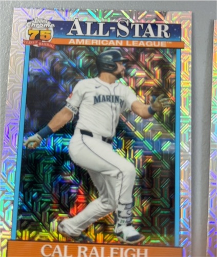 2022 Topps Chrome All-Star #AS-CR Cal Raleigh — front