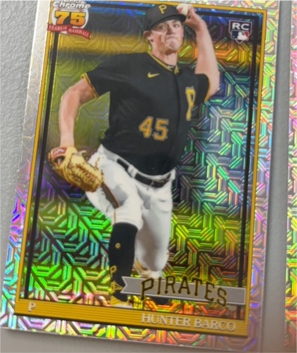 2023 Topps Chrome #P Hunter Barco — front