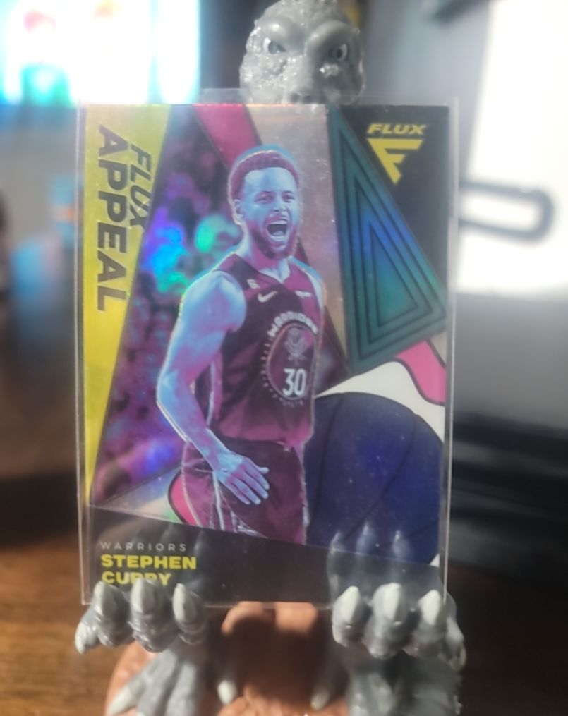 2021 Panini Flux #FA-SC Stephen Curry — front