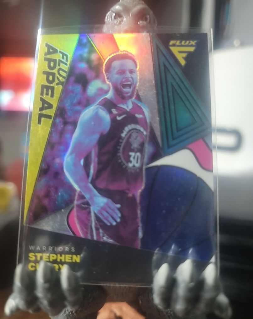 2021 Panini Flux #FA-SC Stephen Curry Flux Appeal — front