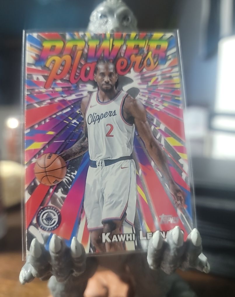 2021 Topps Power Players Kawhi Leonard — front