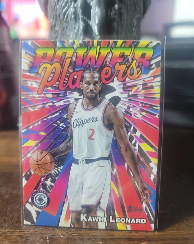 2022 Topps Power Players Kawhi Leonard — front