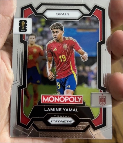 2022 Panini Prizm FIFA World Cup #Lamine Yamal — front