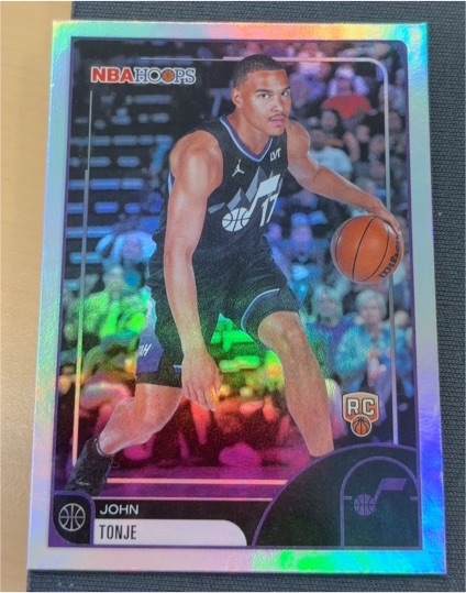 2022 NBA Hoops #14 John Tonje — front
