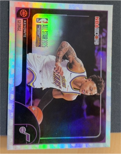 2023 Panini NBA Hoops #AS-1 Keyonte George All-Star — front