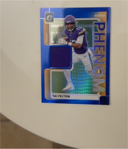 2021 Donruss Optic #PH-1 Tai Felton Phenom Rookie — front