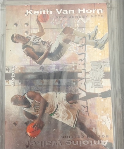 1997 Metal Universe #K-1 Keith Van Horn Anthony Walker Key Valries — front