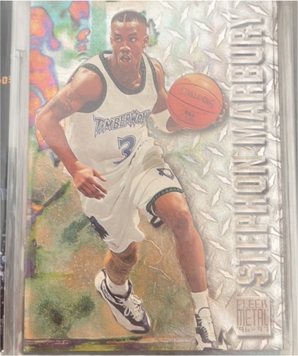 1998-99 Fleer Metal Stephon Marbury — front