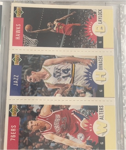 1991 Upper Deck #B Mookie Blaylock — front