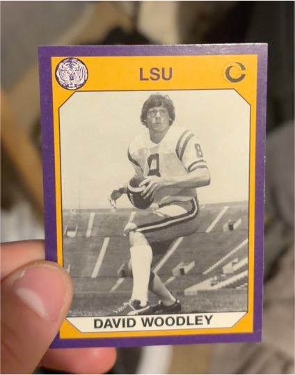 1980 College Football News #C David Woodley — front