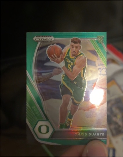 2021 Panini Prizm #201 Chris Duarte — front
