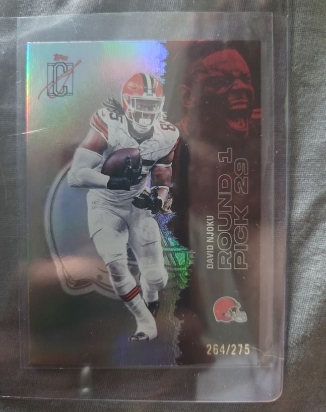 2021 Topps NFL Inception #264 David Njoku — front