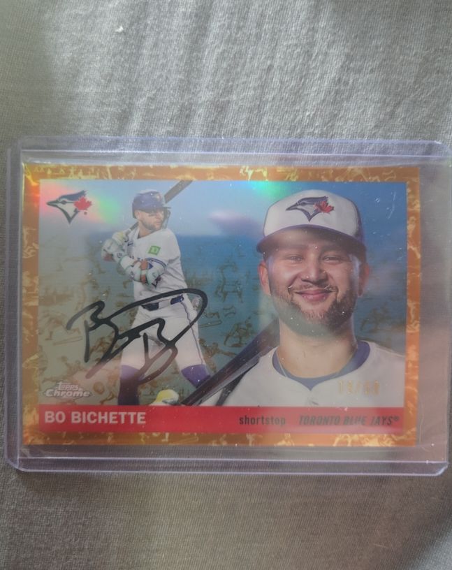 2022 Topps Chrome #TB-BB Bo Bichette — front
