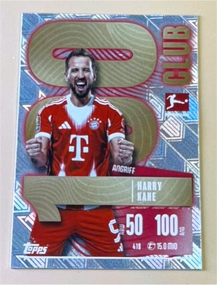 2023 Topps Bundesliga #418 Harry Kane — front