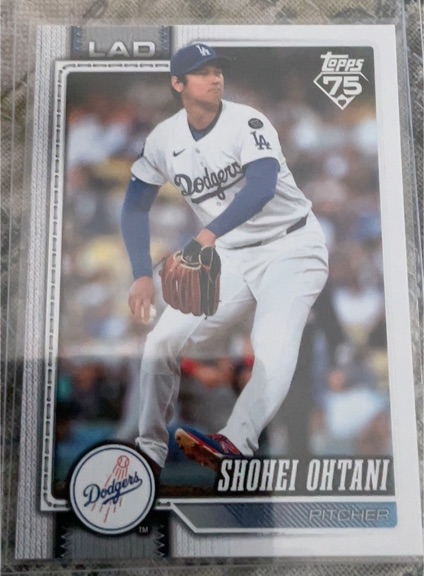 2023 Topps 75 #LAD Shohei Ohtani — front