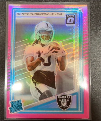 2021 Donruss Optic #204 Donte' Thornton Jr. — front