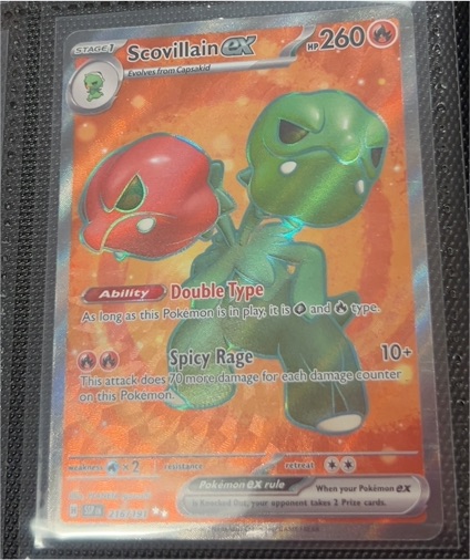 2014 Pokémon #216 Scovillain ex — front