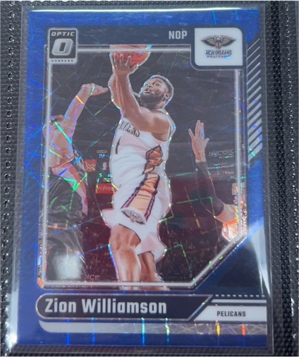 2019 Donruss Optic #NOP Zion Williamson — front