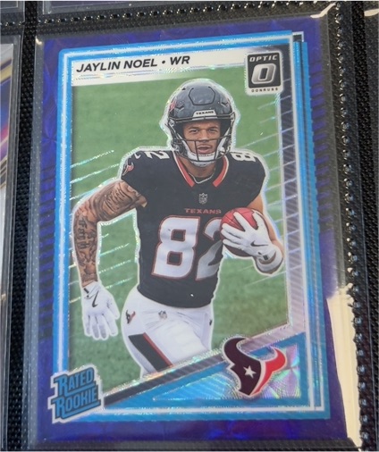 2022 Donruss Optic #82 Jaylin Noel — front
