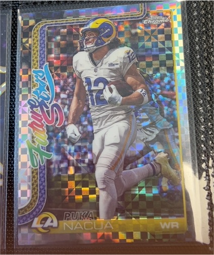 2023 Topps Chrome Football #FS-PN Puka Nacua — front