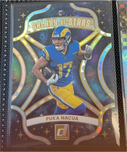 2023 Donruss Galaxy of Stars Puka Nacua — front