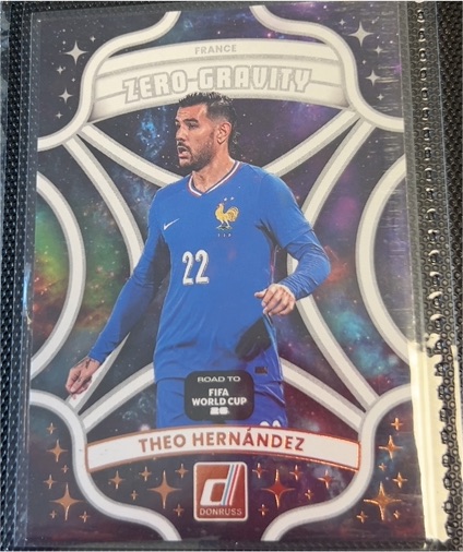 2022 Donruss Zero-Gravity Theo Hernández — front