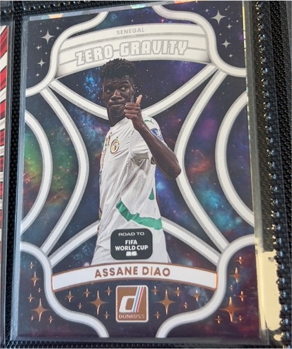 2022 Donruss Zero-Gravity Assane Diao — front