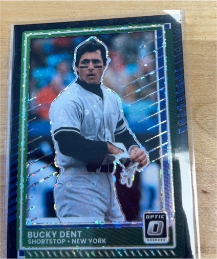 2020 Donruss Optic Bucky Dent — front