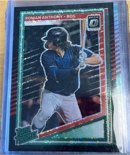 2021 Donruss Optic Rated Prospect Roman Anthony — front
