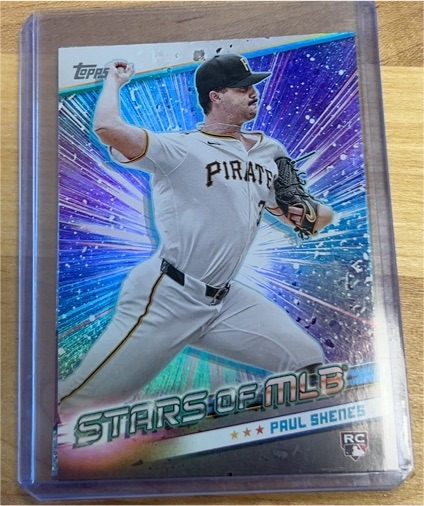 2021 Topps Stars of MLB #SO-PS Paul Sheehes — front