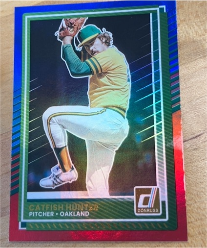 2022 Donruss #32 Catfish Hunter — front